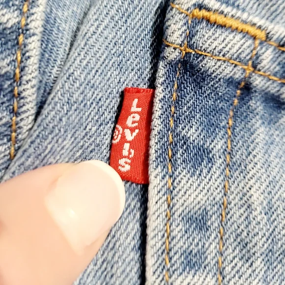 Levi’s 550 Relaxed Fit Jeans Men’s W34 L36 Light Wash 100% Cotton Denim - Picture 12 of 16